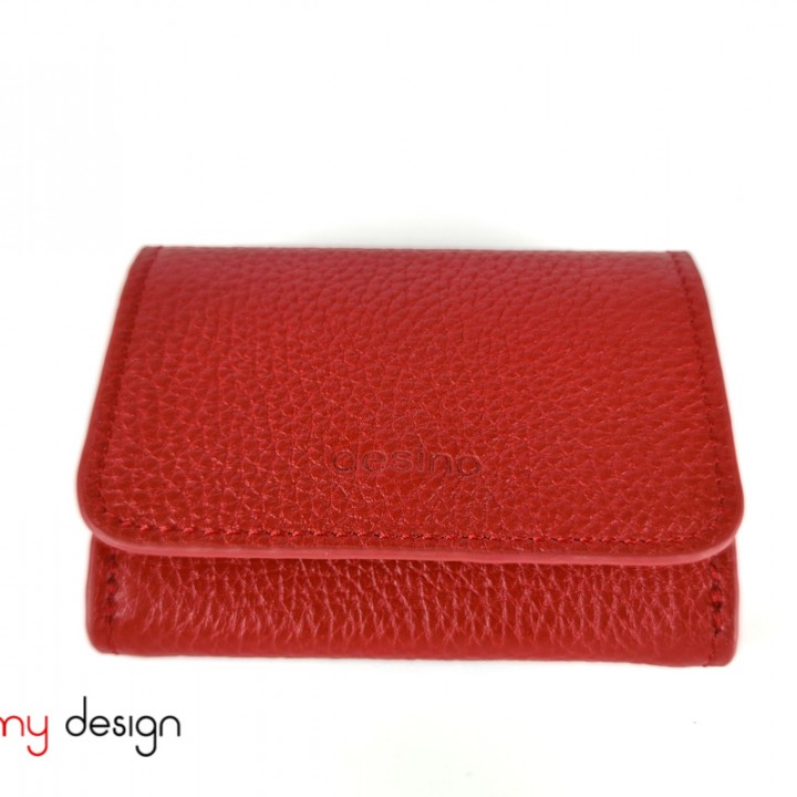 Red name card bifold accessories